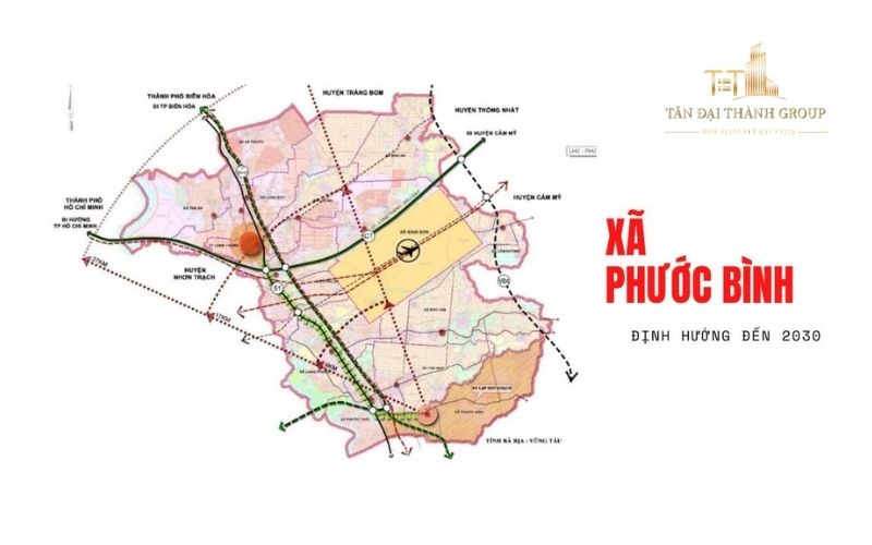 Thông tin quy hoạch xây dựng xã Phước Bình, huyện Long Thành