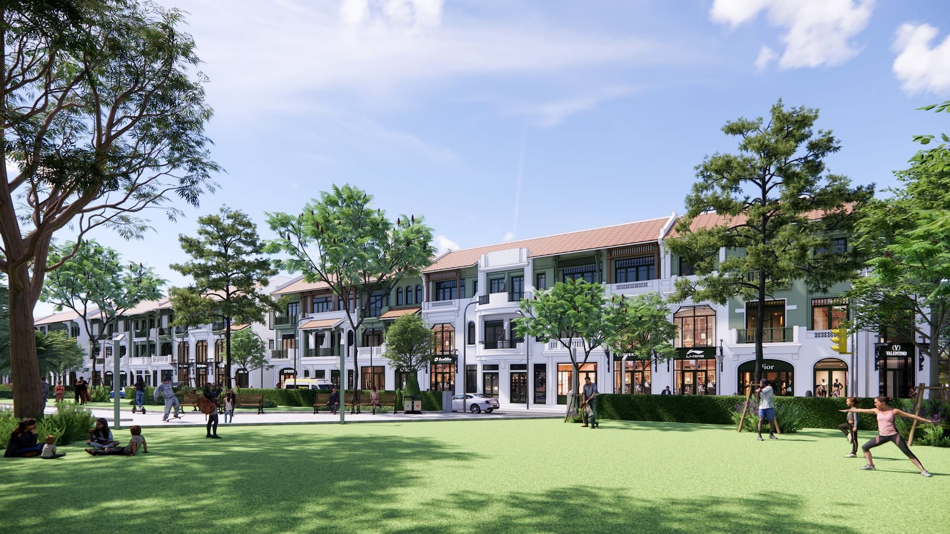 Thiết kế và tiện ích nổi bật của Nhà phố Sun Group