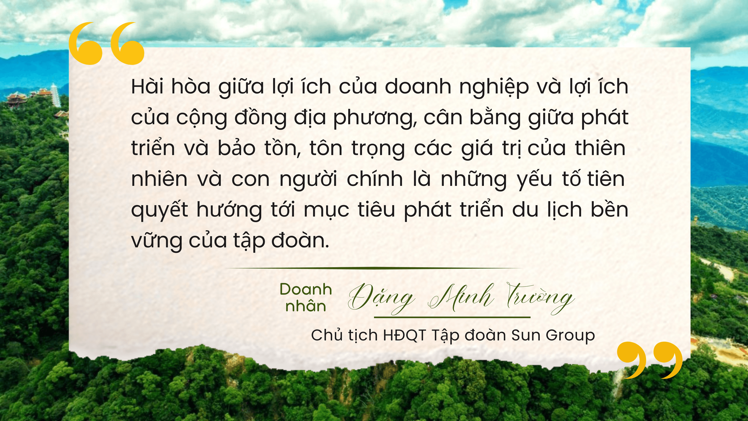 Lợi ích của các tiện ích Sun Group đối với người dân địa phương
